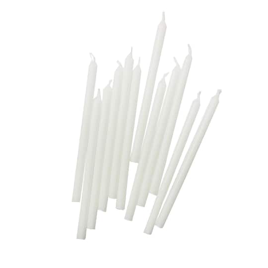 White Candles by Celebrate It®, 12ct.